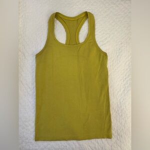 Green Lululemon Tank Size 4